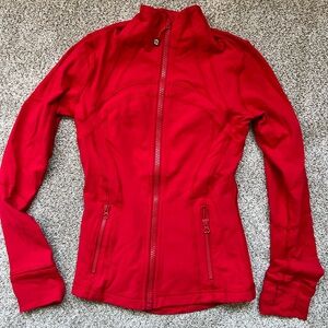 Lululemon Define Jacket in Currant / Dark Red
